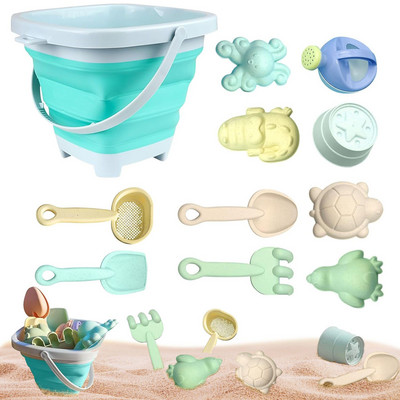 11KOM Ljetni set za plažu Igračke za djecu Kopanje pijeska Plastična kanta Boca za zalijevanje Lopate Dječja igra za plažu Voda Igračke Alati