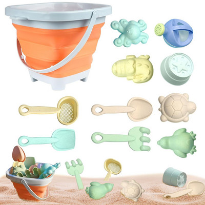 11KOM Ljetni set za plažu Igračke za djecu Kopanje pijeska Plastična kanta Boca za zalijevanje Lopate Dječja igra za plažu Voda Igračke Alati