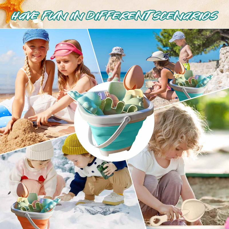 11KOM Ljetni set za plažu Igračke za djecu Kopanje pijeska Plastična kanta Boca za zalijevanje Lopate Dječja igra za plažu Voda Igračke Alati