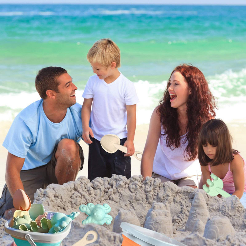 11KOM Ljetni set za plažu Igračke za djecu Kopanje pijeska Plastična kanta Boca za zalijevanje Lopate Dječja igra za plažu Voda Igračke Alati