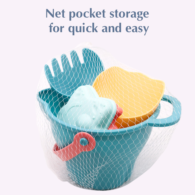 Pludmales rotaļlietas bērniem 5-17gab Baby Beach Game Rotaļlietas Bērnu smilšu kastes komplekts Vasaras rotaļlietas pludmales rotaļām Smilšu ūdens Spēļu Spēļu grozs