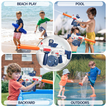 Νέο M416 Ηλεκτρικό Παιχνίδι Νερού Παιδικά Παιχνίδια Υψηλής Πίεσης Ισχυρή Φόρτιση Ενέργεια Νερό Αυτόματο Ψεκασμό Νερού Παιδικά Παιχνίδια Πιστόλια