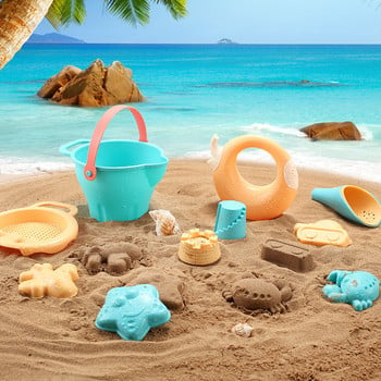 Baby Beach Toys Kids Summer Beach Game Παιχνίδια Παιδικά Σετ Sandbox Kit Παιχνίδια για την παραλία Παίξτε Sand Μπάνιο με νερό παιχνίδι Καλάθι