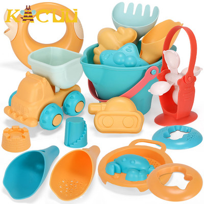 Baby Beach Toys Kids Summer Beach Game Παιχνίδια Παιδικά Σετ Sandbox Kit Παιχνίδια για την παραλία Παίξτε Sand Μπάνιο με νερό παιχνίδι Καλάθι