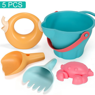 Baby Beach Rotaļlietas Bērni Vasaras Pludmales Spēles Rotaļlietas Bērniem Smilšu kastes Komplekts Rotaļlietas Rotaļlietas Pludmales Spēles Smilšu Vannas istabas Ūdens Spēles Spēļu grozs