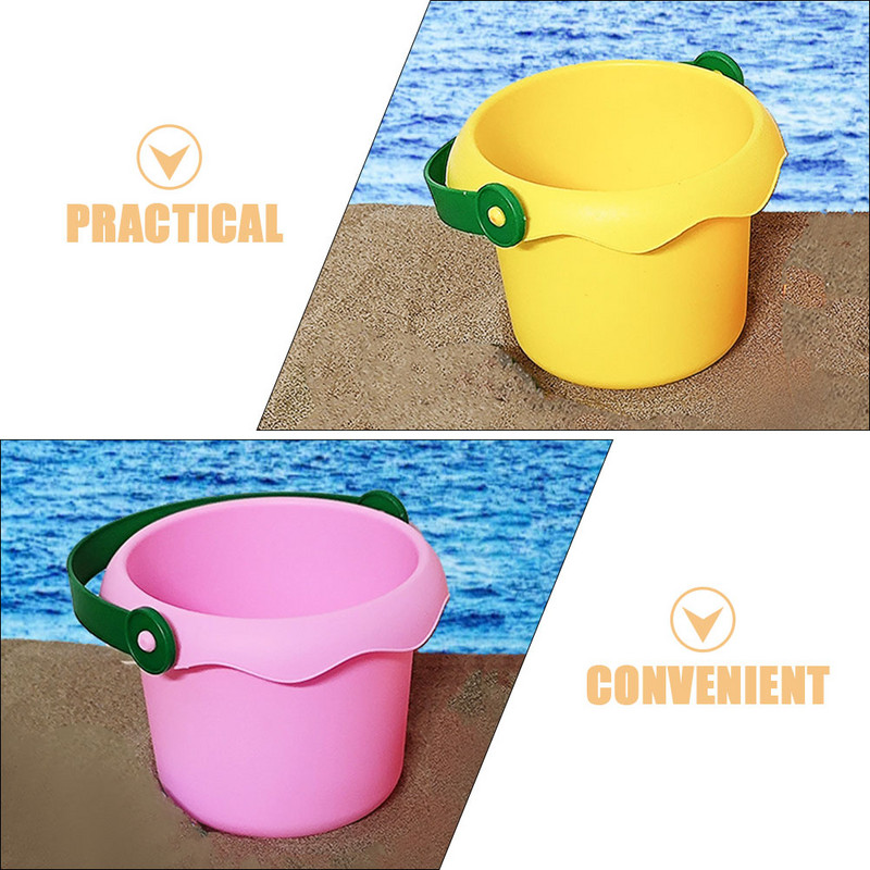 3 kom kante za plažu, dječje igračke, set kanti za pijesak za višestruku upotrebu, plastične igračke za vodu, dijete