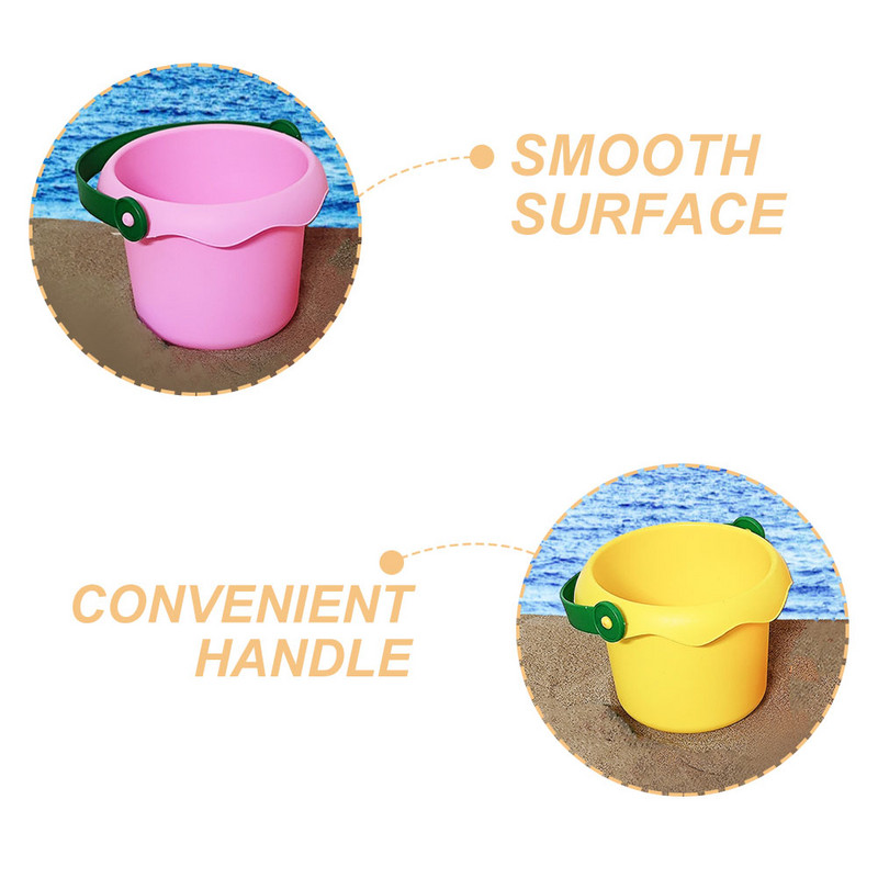 3 kom kante za plažu, dječje igračke, set kanti za pijesak za višestruku upotrebu, plastične igračke za vodu, dijete