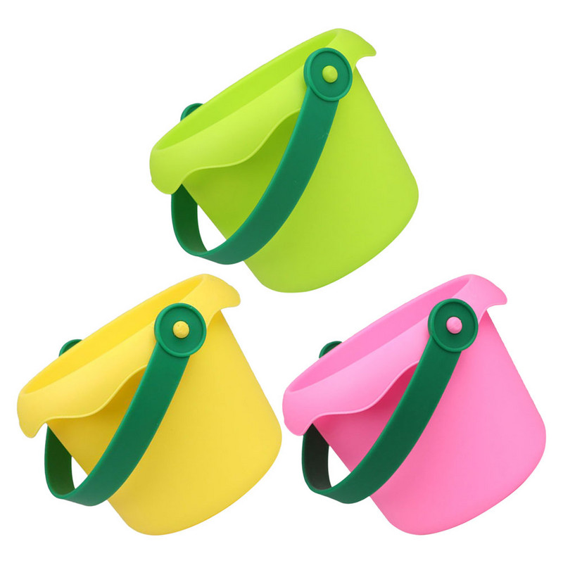 3 kom kante za plažu, dječje igračke, set kanti za pijesak za višestruku upotrebu, plastične igračke za vodu, dijete