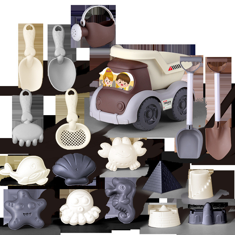 Nova dječja igraonica u boji Morandi, zabavne igračke za plažu Šareni set za plažu, set alata za igranje u vodi i kopanje pijeska na otvorenom