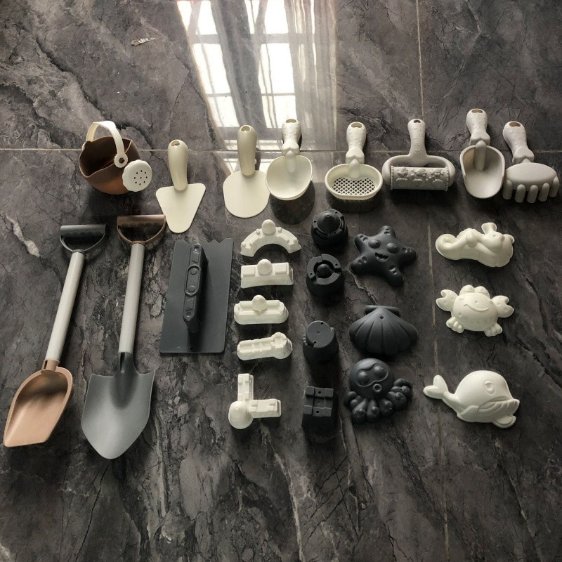 Nova dječja igraonica u boji Morandi, zabavne igračke za plažu Šareni set za plažu, set alata za igranje u vodi i kopanje pijeska na otvorenom