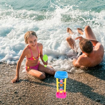 Κλεψύδρα Παιχνίδι Waterwheel Kids Summer Toys Βρεφικά τραπέζια παραλίας Ανεμόμυλος για παιδιά Παιχνίδι Waterwheel Baby