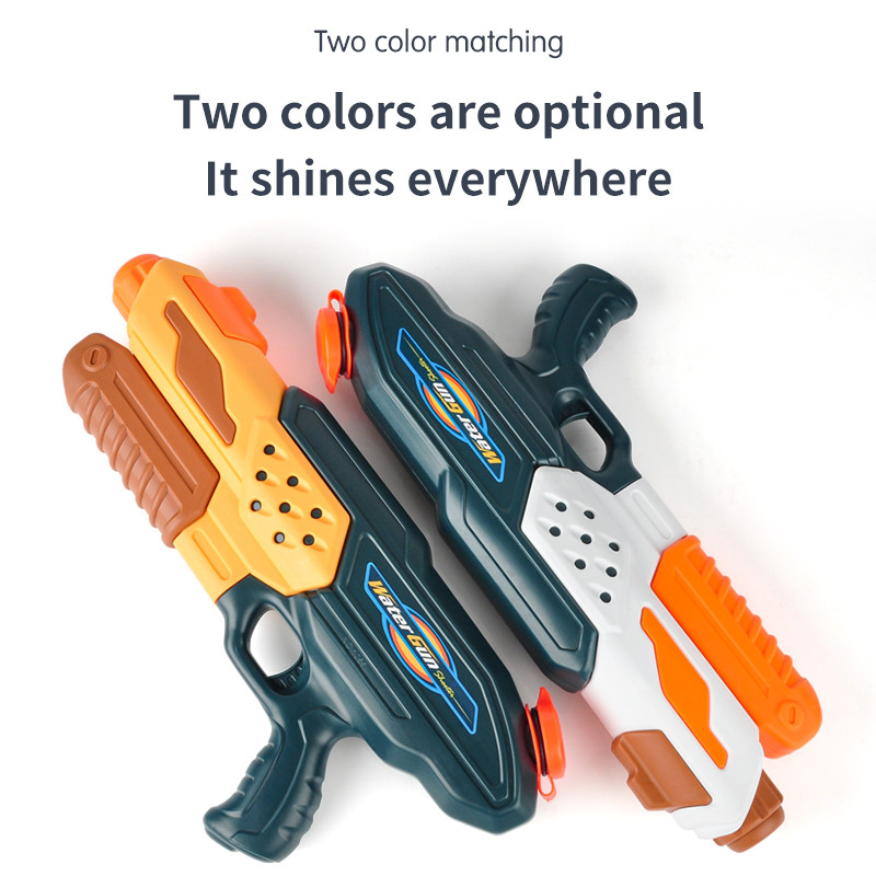 Vasaras ūdens pistole Spēcīgi spridzināšanas ieroči bērniem Lielas ietilpības ūdens rotaļlietas Pistoles lielgabals āra baseina pludmales rotaļlietas zēniem