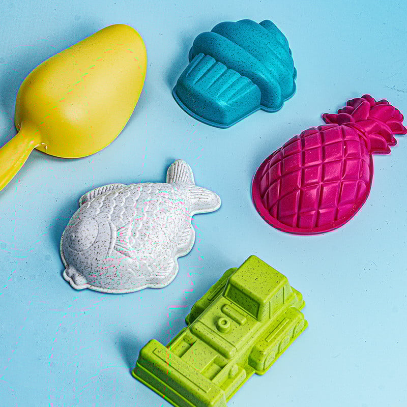 Nyári strandjátékok gyerekeknek Homokszerszám Szett Tengerparti Játékok Lapátok Kütyük Víz Játékeszközök Gyermekajándék Nyári Szabadtéri játékok