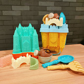 Veliki kalup za dvorac Vanjska kanta za plažu Igranje Voda Beba Ljeto Kopanje Planina Plaža Lopata Igračka Poklon