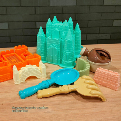 Veliki kalup za dvorac Vanjska kanta za plažu Igranje Voda Beba Ljeto Kopanje Planina Plaža Lopata Igračka Poklon