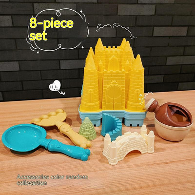 Veliki kalup za dvorac Vanjska kanta za plažu Igranje Voda Beba Ljeto Kopanje Planina Plaža Lopata Igračka Poklon