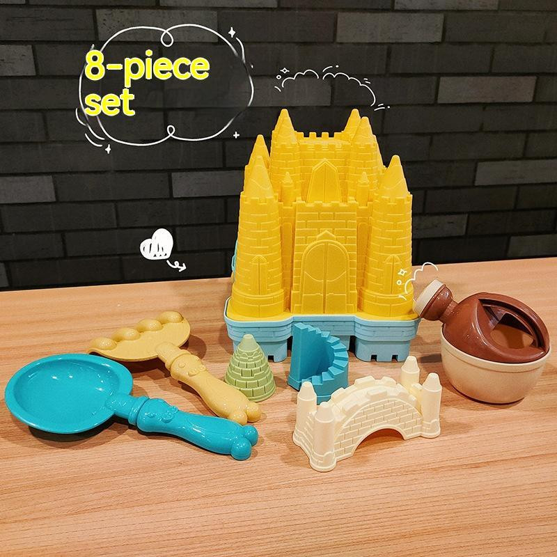 Veliki kalup za dvorac Vanjska kanta za plažu Igranje Voda Beba Ljeto Kopanje Planina Plaža Lopata Igračka Poklon