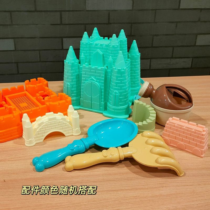 Veliki kalup za dvorac Vanjska kanta za plažu Igranje Voda Beba Ljeto Kopanje Planina Plaža Lopata Igračka Poklon