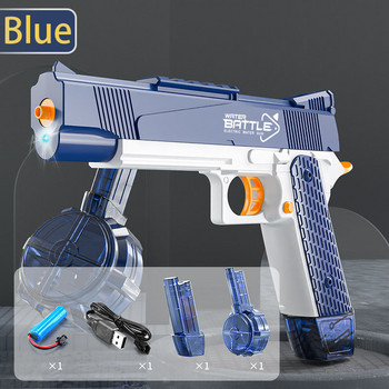 Summer Hot 1911 Water Gun Electric Pistol Shooting Toy Full Automatic water gun Pool Beach Toy for Kids Παιδιά Δώρο