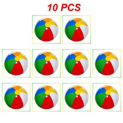 1 ~ 10 KOM Vanjski bazen Lopta za igru Plaža Sport Bazen na napuhavanje Baloni Djeca Dječja Šarena vodena igra Igračka Poskakuje
