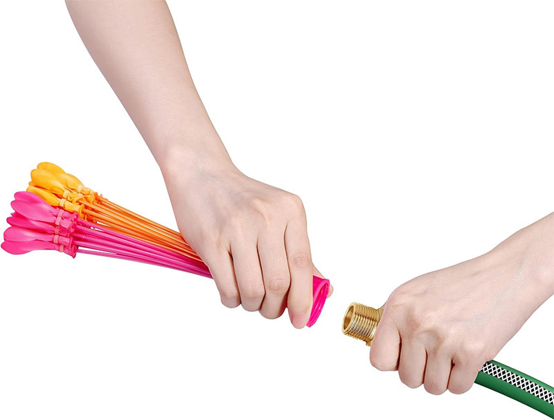 111 gab. Ūdens baloni ātri piepildāmi burvju ķekars Baloni Bumbas Tūlītējas pludmales rotaļlietas Vasaras āra kaujinieku rotaļlietas bērniem