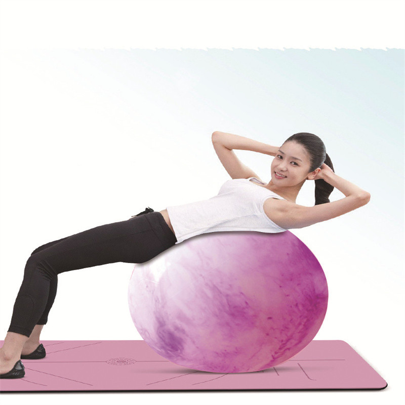 Pludmales bumbiņu mākonis Piepūšamā bumba 25cmPVC materiāls Bērnu rotaļlietas Joga Vingrošana Fitnesa Bumbas vingrošana