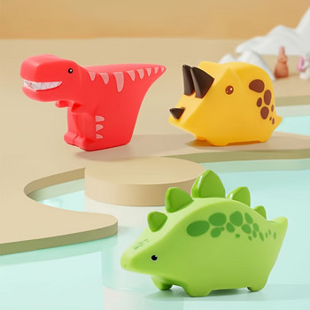 Νήπια Δεινόσαυροι Παιδιά Παιχνίδια μπάνιου Μωρό Παίξτε Παιχνίδια με νερό Squirt Παιχνίδια Squeeze Δεινόσαυροι Παιδιά Αγόρια και κορίτσια Παιχνίδια νερού πισίνας