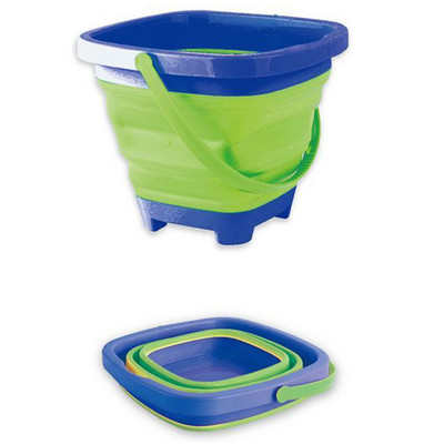 Bērnu pludmales rotaļlietas vasaras āra zīdaiņu pludmales rakšanas smilšu rotaļlieta Salokāms smilšu spainis ar lāpstu Spēlēt smilšu ūdens spēles rotaļlieta bērnam