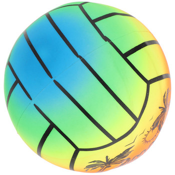 Φουσκωτό Rainbow Volleyballs Beach Ball Sports Pool Ball Indoor and Outdoor Playing Inflatable Ball
