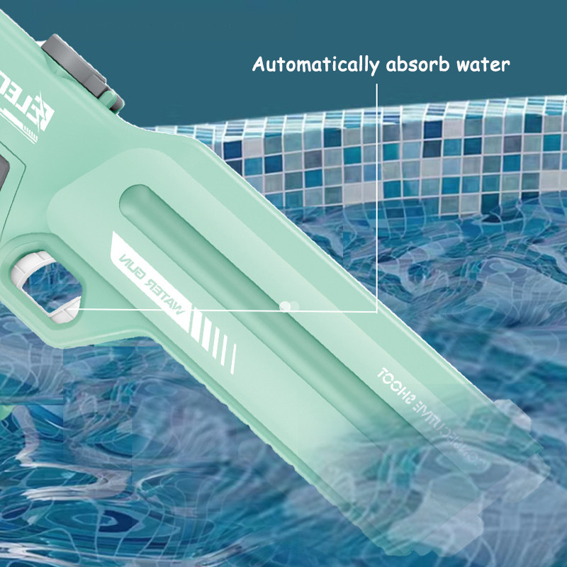 Jauna elektriskā ūdens pistoles rotaļlieta peldbaseins, rotaļlieta ūdens pieaugušajiem, baseina rotaļlieta āra spēles augstspiediena ūdens pistole vasaras bērnu rotaļlietas