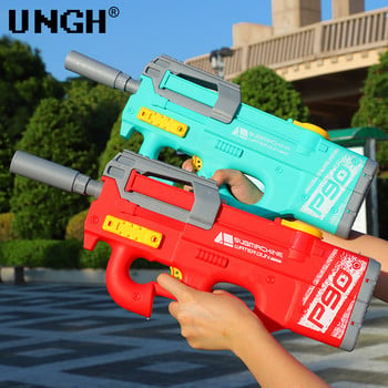 Δώρο UNGH Water Gun Automatic Induction Summer Electric Burst Water Gun Beach Outdoor Water Fight Toys