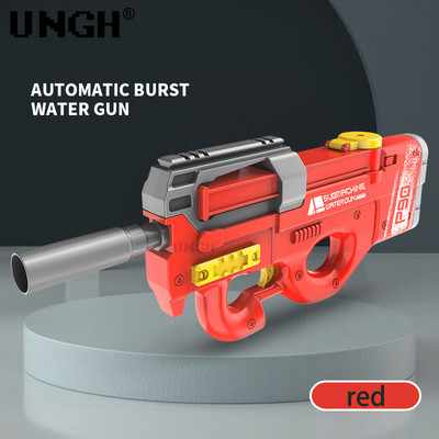 UNGH vodeni pištolj s automatskim indukcijskim upijanjem vode, ljetni električni visokotehnološki rasprskavajući vodeni pištolj za plažu na otvorenom, igračke za borbu s vodom, poklon