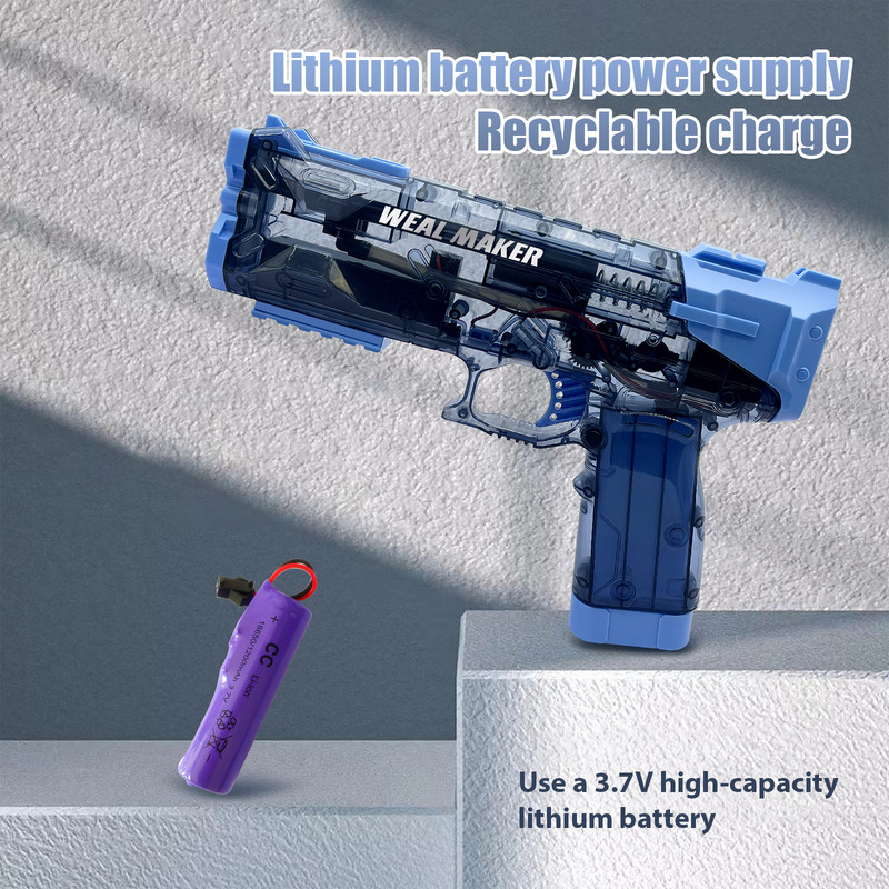 2024. gada jauna vasaras elektriskā ūdens pistoles rotaļlietas, sprādziens, pistole, šaušanas rotaļlieta, ūdens automātiska ūdens izsmidzināšanas pludmales rotaļlieta bērniem, dāvanas pieaugušajiem