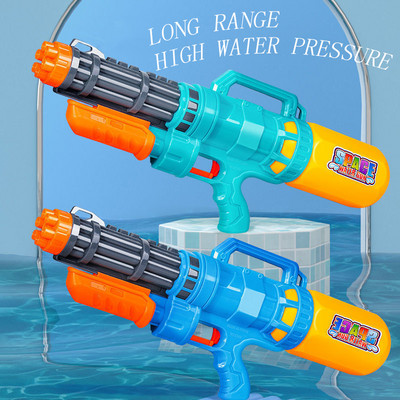 Water Gun Gatling Ψυχαγωγικό Όπλο Υψηλής Πίεσης Κανόνι Μεγάλης Χωρητικότητας Παιδιά Αγόρια Παιχνίδια Πισίνα Παραλία Κολύμβηση Αθλητισμός Καλοκαιρινή διασκέδαση