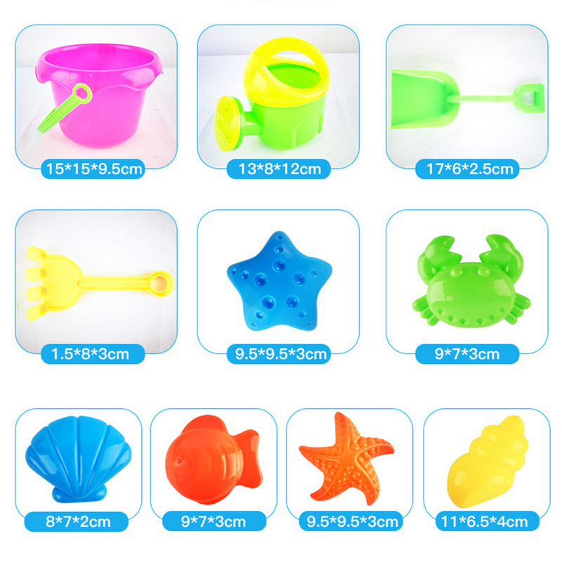 Vasaras pludmales komplekts bērniem mīksts silikona smilšu kastes komplekts ēka sniega pludmale spēle smilšu ūdens rotaļu rīki peldēšana āra rotaļlieta bērniem dāvanas