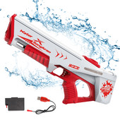Ljeto 2024 Električni vodeni pištolj Igračke puca Visoki pritisak Snažno punjenje Energija Voda Automatski sprej za upijanje vode Djeca