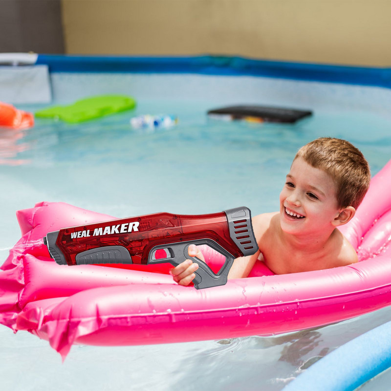 2024. gada automātiskā vasaras elektriskā rotaļlieta, ūdens pistole, indukcijas ūdens pistole, augstas tehnoloģijas izsmidzināma baseina pludmales āra ūdens cīņas rotaļlieta bērniem