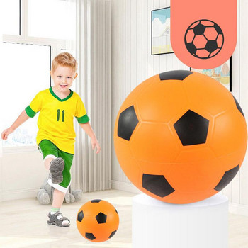 Безшумна топка за закрито PVC без покритие Мека футболна топка с висока плътност Безшумна подскачаща топка Тиха тренировъчна топка за домашни тренировки