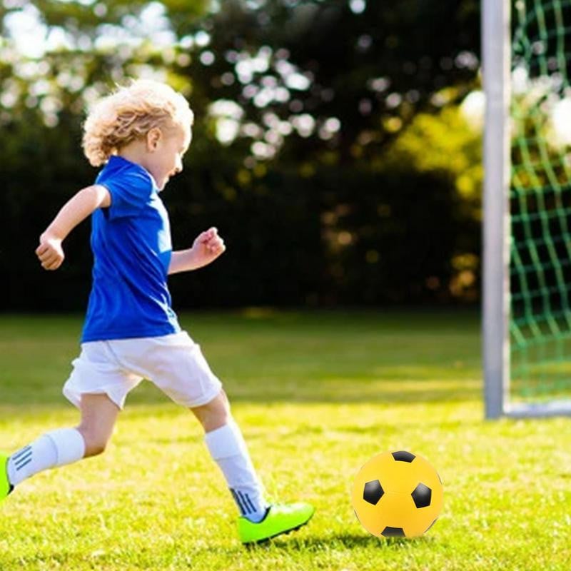 Patalpų tylus kamuolys PVC nedengtas didelio tankio minkštas futbolo kamuolys Be triukšmo atšokantis kamuolys Tylus treniruočių kamuolys namų treniruotėms