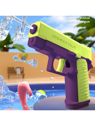 Mini kézi vízipisztoly gyerekeknek és lányoknak játék Burst automatikus jelismétlő vízpermetes strandjáték Airdrop