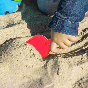 8 бр. Детски играчки за копаене на сняг Детска плажна лопата Лопата за пясък Лопати Пластмасово бебе за цветни