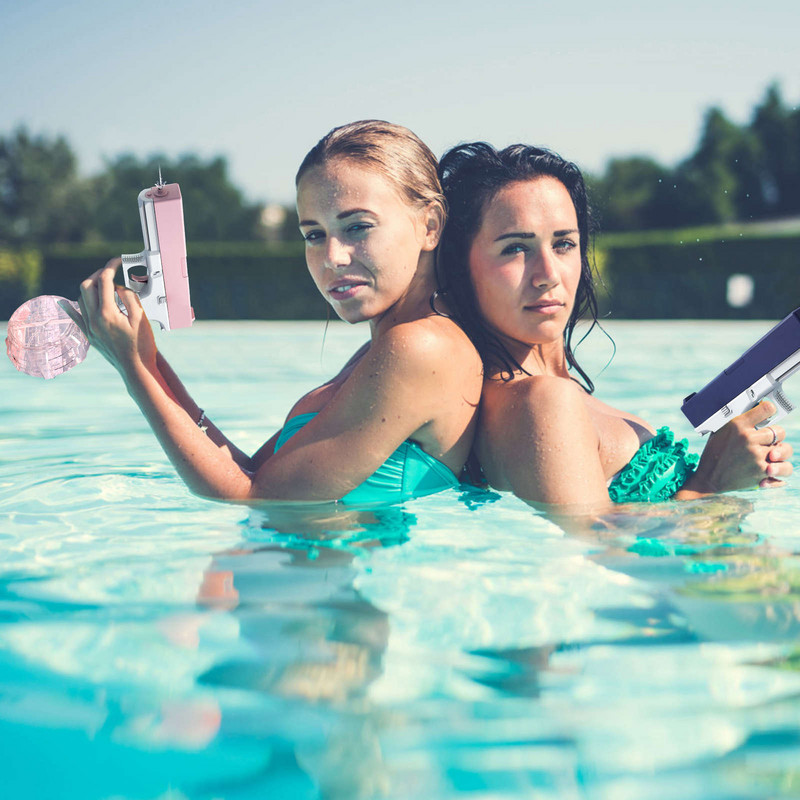 Jauna ūdens pistole, elektriskā Glock pistole, šaušanas rotaļlieta, pilnībā automātiska vasaras ūdens pludmales rotaļlieta bērniem bērniem, zēniem, meitenēm, pieaugušajiem