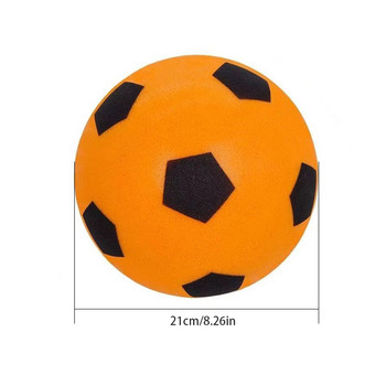 Μπάλες ποδοσφαίρου ποδοσφαίρου με αφρό προσαρμοσμένης εκτύπωσης 1 τεμ. Πολύχρωμο αθόρυβο ποδόσφαιρο