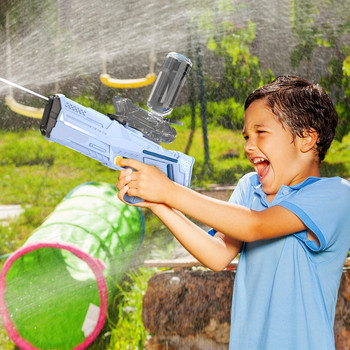 Електрически воден пистолет Играчки спукване Детски високо налягане Силно зареждане Енергия Вода Автоматичен воден спрей Детски пистолети играчки