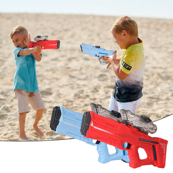 Електрически воден пистолет Играчки спукване Детски високо налягане Силно зареждане Енергия Вода Автоматичен воден спрей Детски пистолети играчки