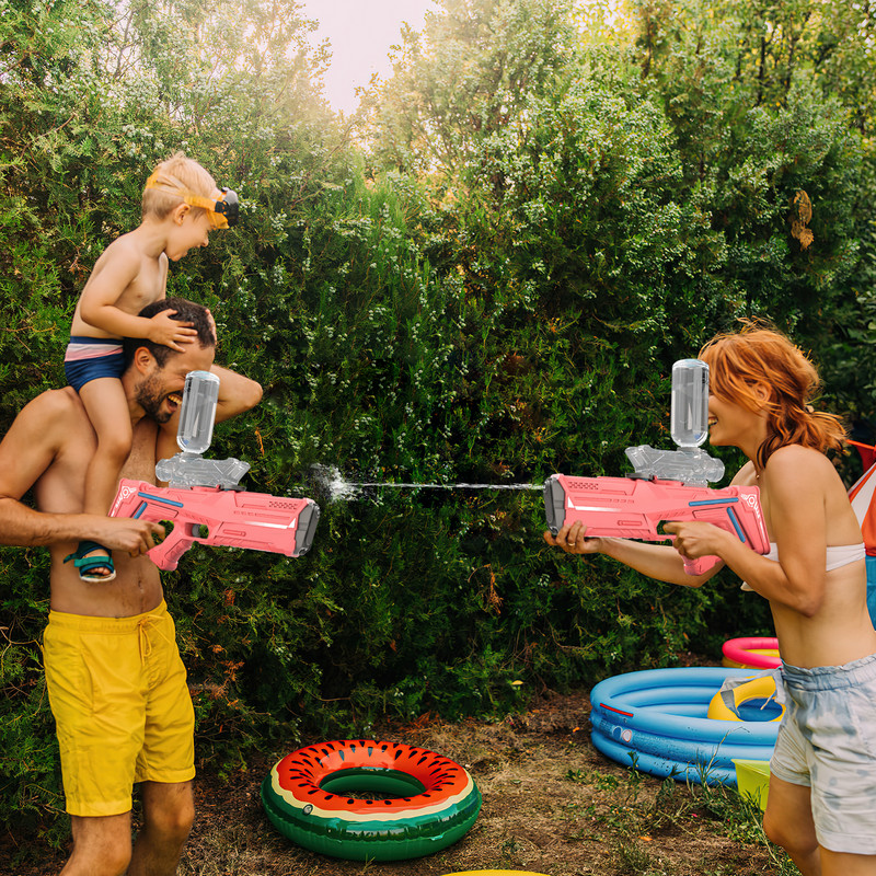 Električni vodeni pištolj Igračke koje pucaju Dječji Visokotlačni Snažno punjenje Energija Voda Automatski raspršivač vode Dječje igračke pištolji