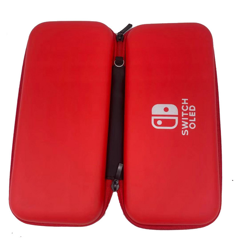 JAUNS EVA pārnēsāšanas futrālis priekš Nintendo Switch OLED aizsargkastes glabāšanas somas vāciņš Switch OLED konsoles ceļojumu pārnēsājamam somiņam