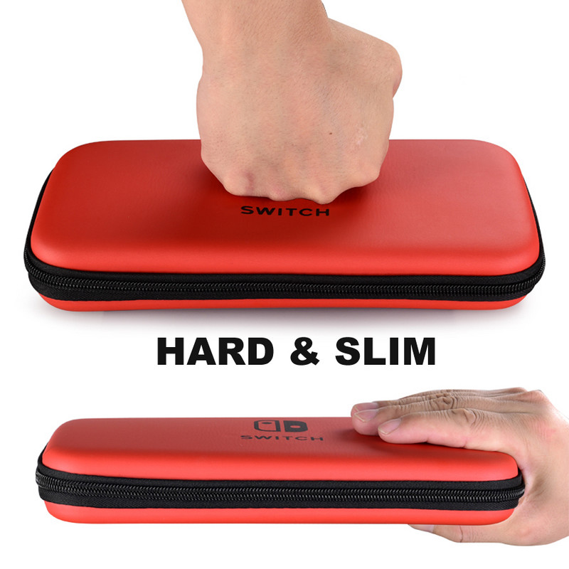 JAUNS EVA pārnēsāšanas futrālis priekš Nintendo Switch OLED aizsargkastes glabāšanas somas vāciņš Switch OLED konsoles ceļojumu pārnēsājamam somiņam