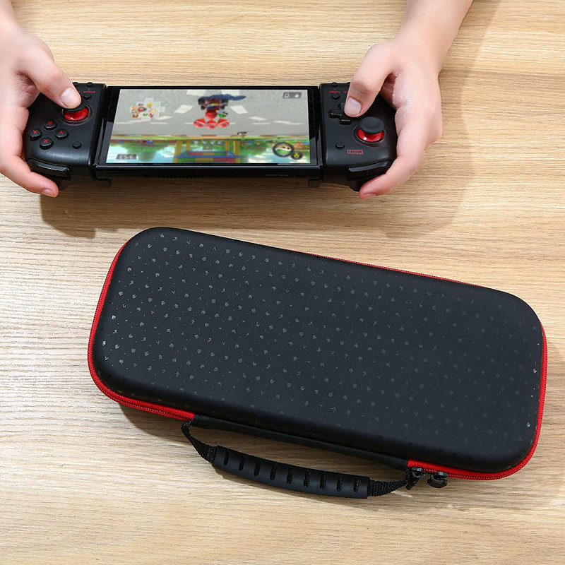 Torbica za nošenje Hori Split Pad Pro Prijenosna tvrda torbica za nošenje Switch Hori Split Pad Pro & Binbok Joy Pad C