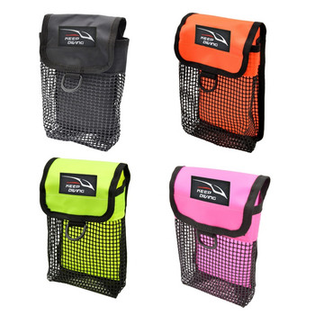 Scuba Diving Signal Tub Roel Snap Buoy Snap Snap Storage Mesh Bag Υποβρύχια βάση θήκης εξοπλισμού θήκης Θήκη μεταφοράς Εξωτερική τσάντα κατάδυσης G99D